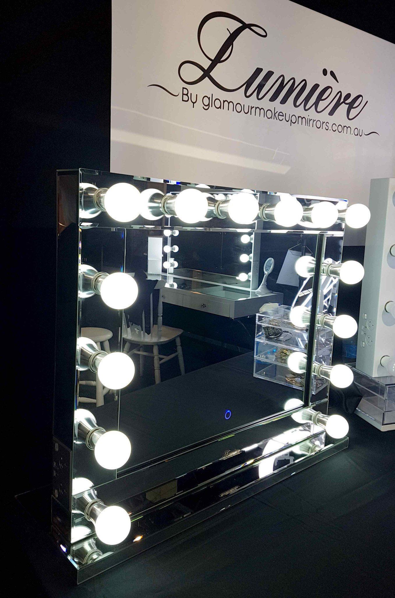 Belle of the Ball - Glamour Makeup Mirror - Glamour Makeup Mirrors 
 - 2