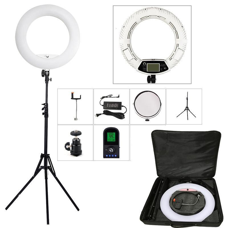 Digital Glamour Pro LED Ring Light - Black (Refurbished)