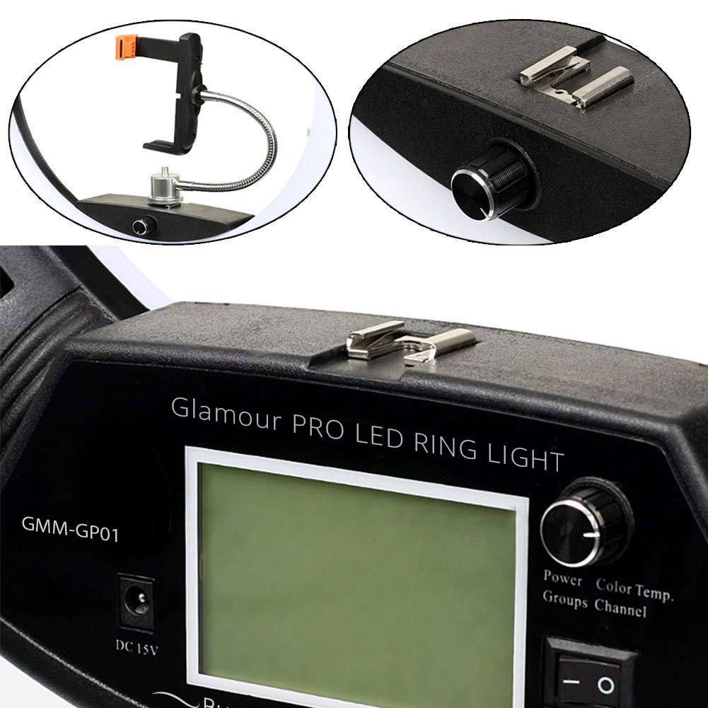Digital Glamour Pro LED Ring Light - White