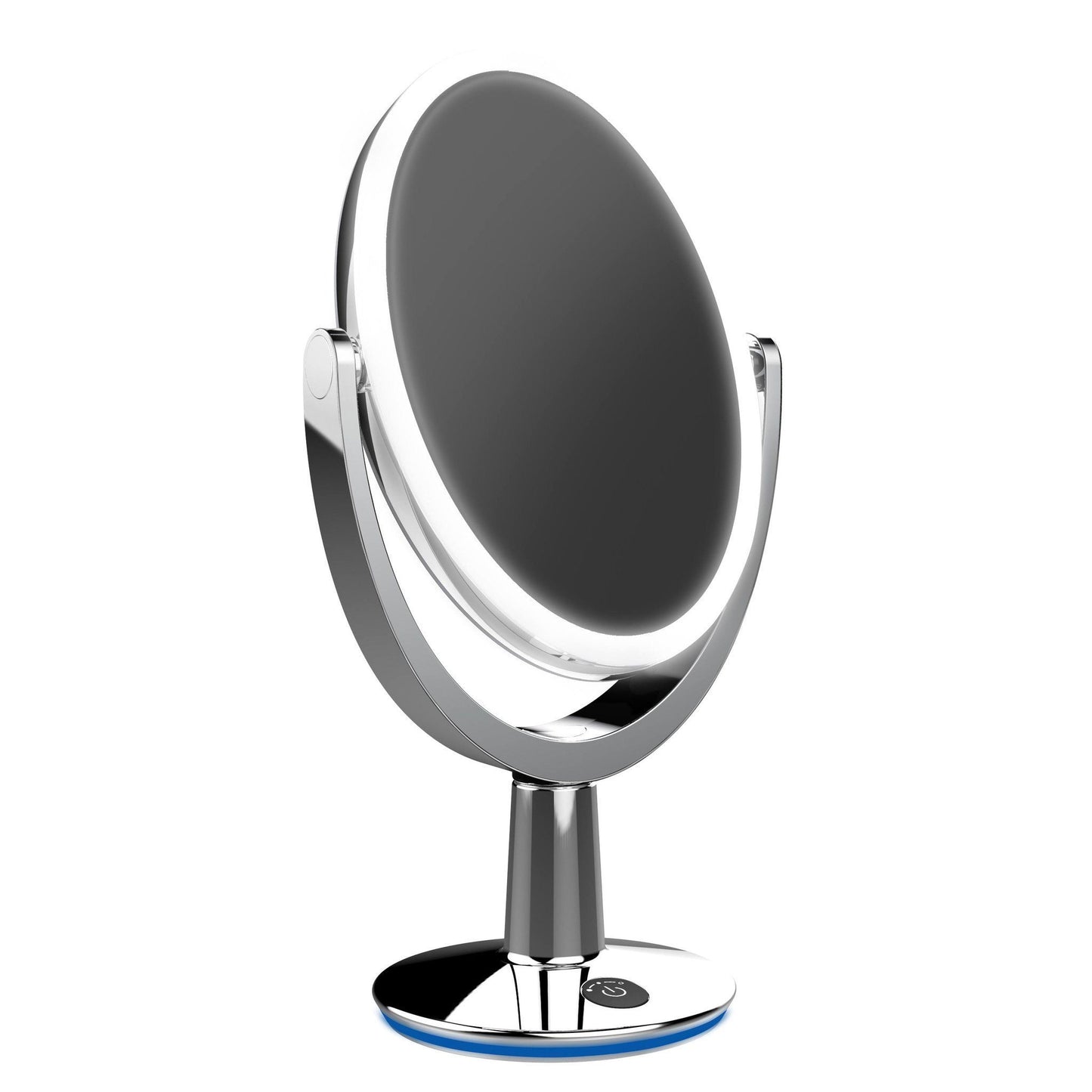 SUPERSTAR - 5X Magnifying LED Smart Makeup Mirror - Chrome - Glamour Makeup Mirrors 
 - 1