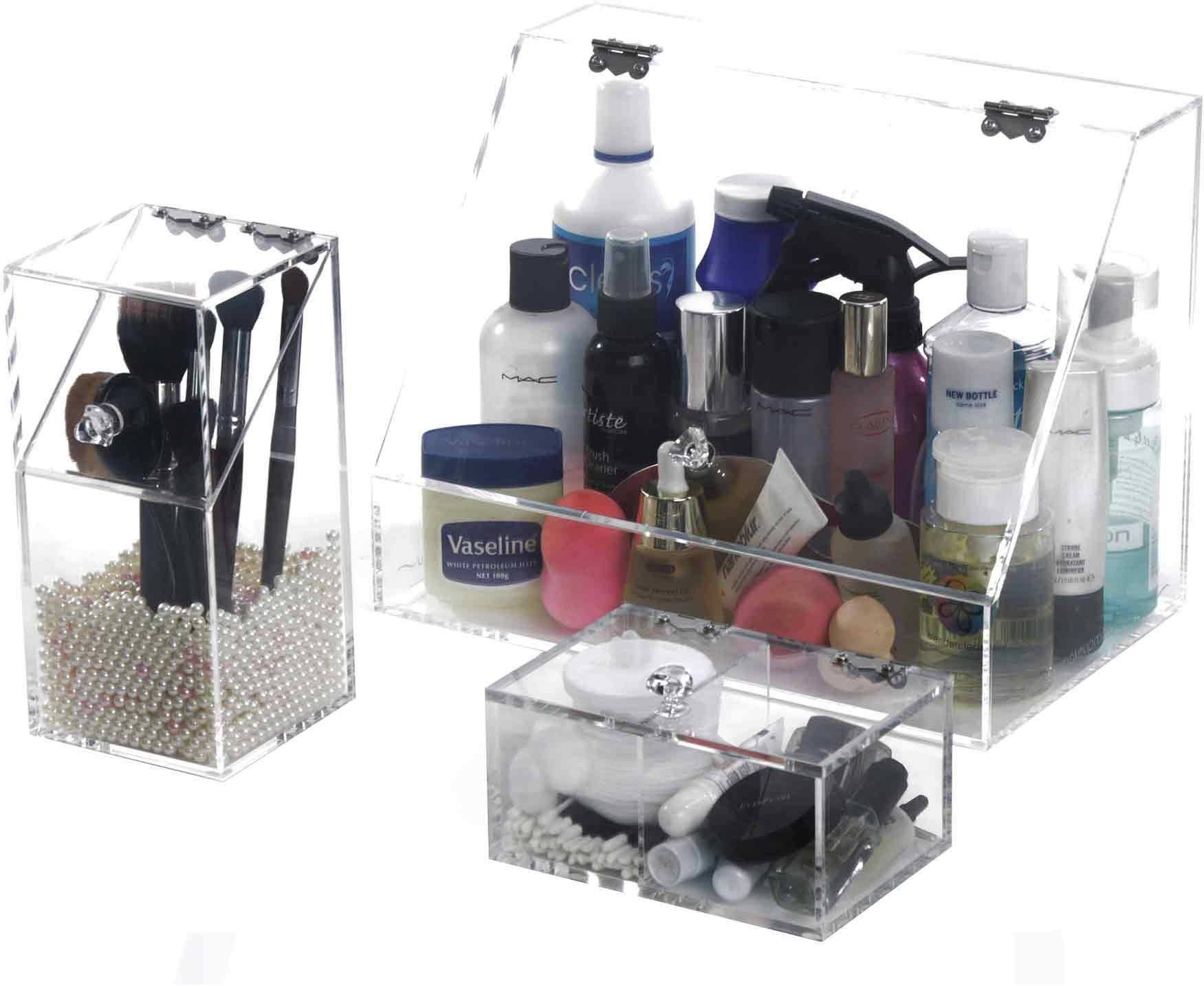 Triple Organiser Set - Glamour Makeup Mirrors 
 - 1