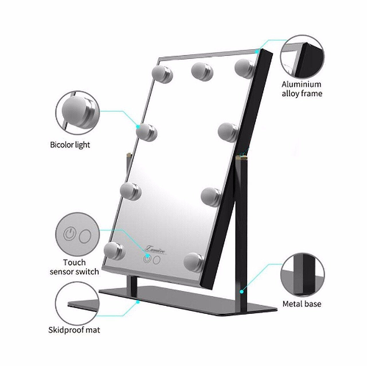 Lucia - LED Glamour Makeup Mirror